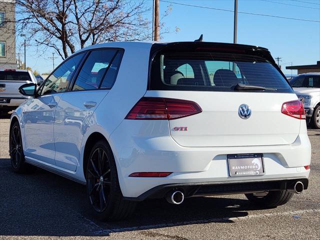 used 2021 Volkswagen Golf GTI car, priced at $21,995