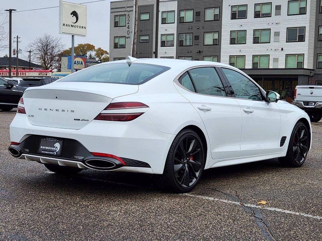 used 2023 Genesis G70 car, priced at $28,975