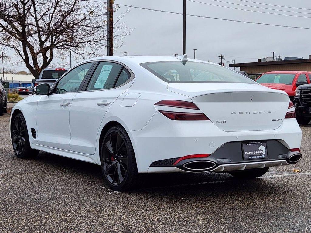 used 2023 Genesis G70 car, priced at $28,975