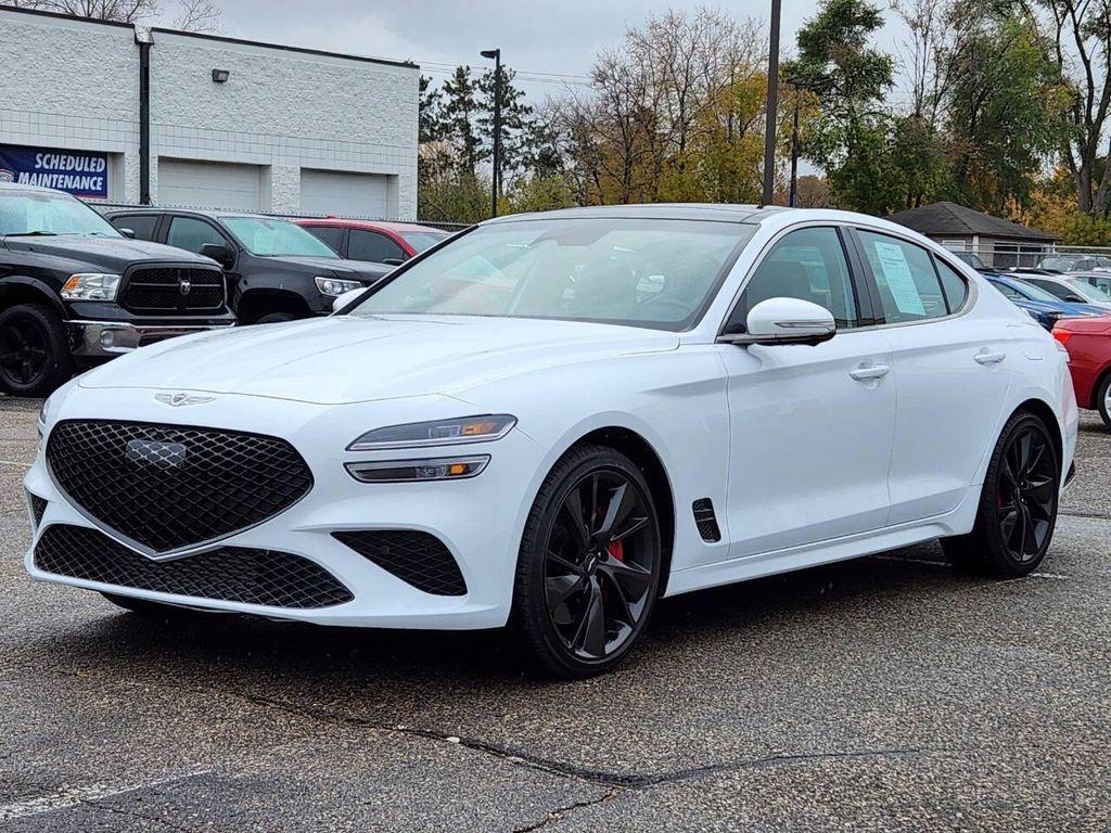 used 2023 Genesis G70 car, priced at $28,975