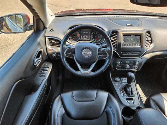 used 2019 Jeep Cherokee car, priced at $15,482