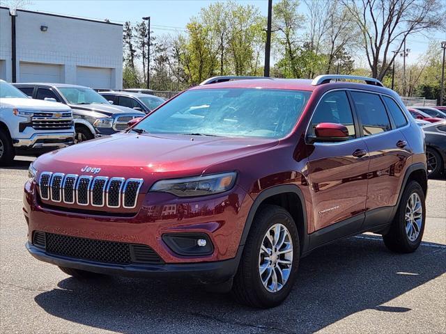 used 2019 Jeep Cherokee car, priced at $15,482