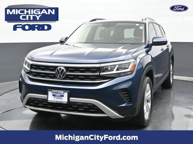 used 2021 Volkswagen Atlas car, priced at $24,848