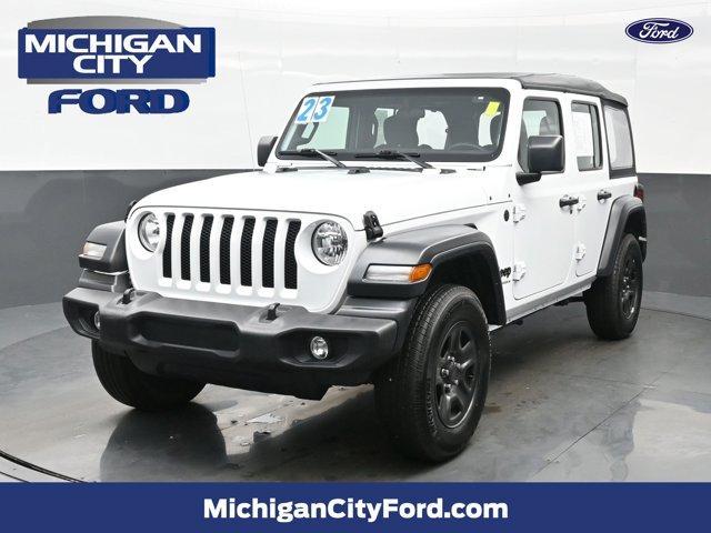 used 2023 Jeep Wrangler car, priced at $31,861