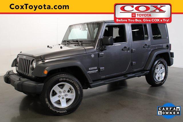 used 2014 Jeep Wrangler Unlimited car, priced at $16,920