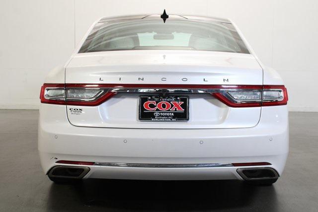 used 2018 Lincoln Continental car, priced at $20,923