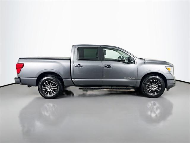 used 2021 Nissan Titan car, priced at $25,889
