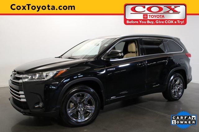 used 2017 Toyota Highlander Hybrid car, priced at $23,005