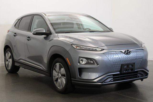 used 2021 Hyundai Kona EV car, priced at $14,629