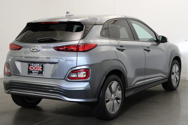 used 2021 Hyundai Kona EV car, priced at $14,629