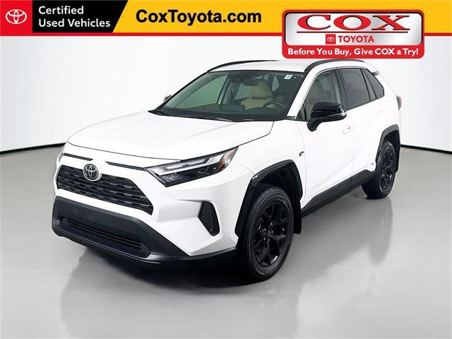 used 2025 Toyota RAV4 Hybrid car, priced at $34,875
