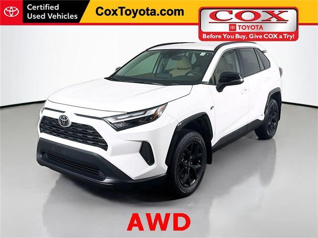 used 2025 Toyota RAV4 Hybrid car, priced at $34,254