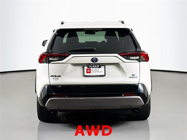 used 2022 Toyota RAV4 Hybrid car, priced at $27,984