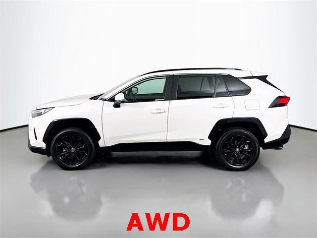 used 2022 Toyota RAV4 Hybrid car, priced at $27,984