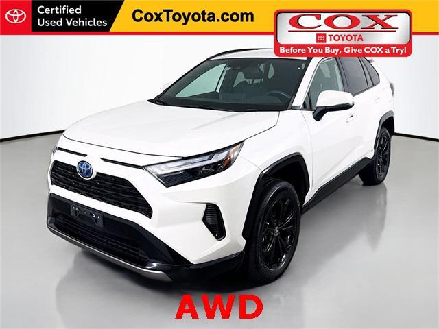 used 2022 Toyota RAV4 Hybrid car, priced at $28,347