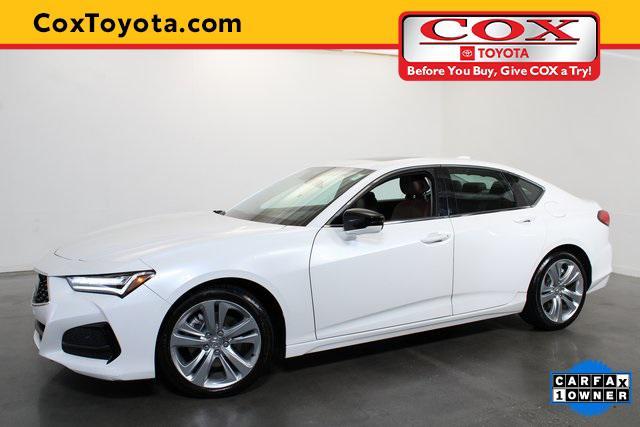 used 2021 Acura TLX car, priced at $30,355