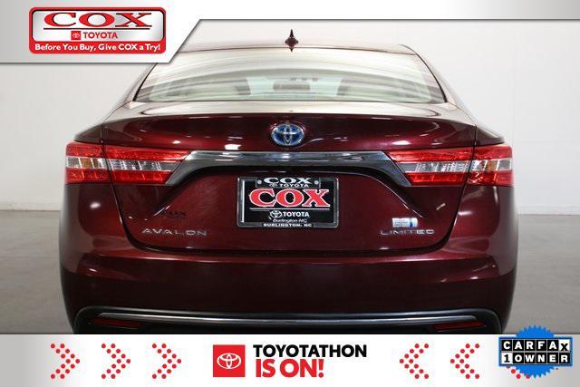 used 2015 Toyota Avalon Hybrid car, priced at $15,654