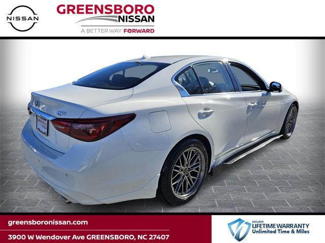 used 2021 INFINITI Q50 car, priced at $24,105