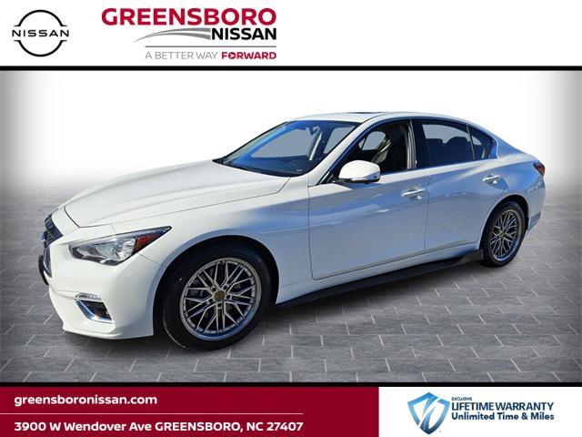 used 2021 INFINITI Q50 car, priced at $24,105