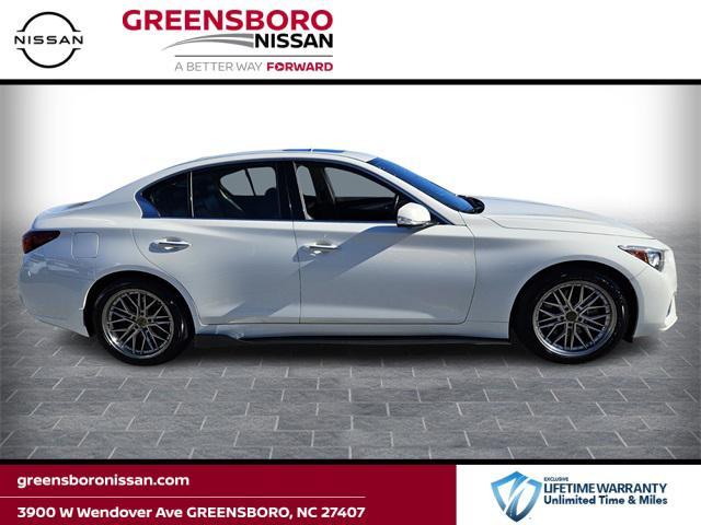 used 2021 INFINITI Q50 car, priced at $24,105