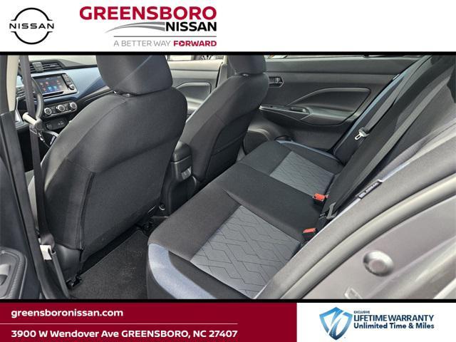 new 2025 Nissan Versa car, priced at $20,782