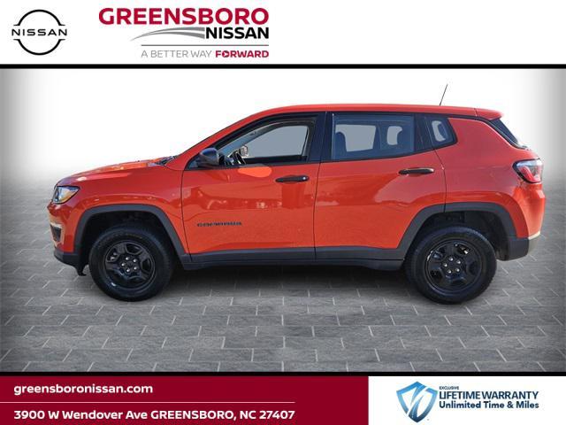 used 2020 Jeep Compass car, priced at $14,824