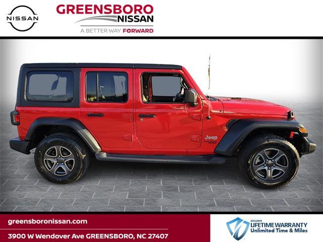 used 2018 Jeep Wrangler Unlimited car, priced at $26,287