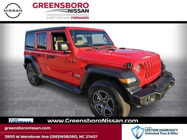 used 2018 Jeep Wrangler Unlimited car, priced at $26,287