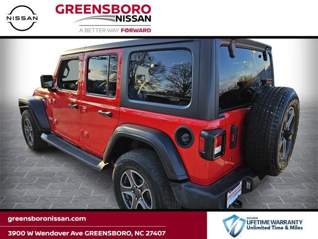 used 2018 Jeep Wrangler Unlimited car, priced at $26,287