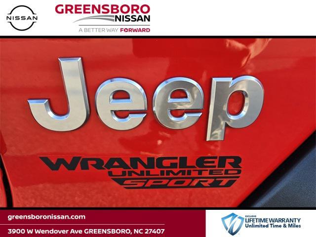 used 2018 Jeep Wrangler Unlimited car, priced at $26,287