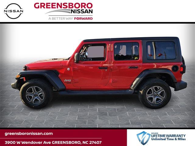 used 2018 Jeep Wrangler Unlimited car, priced at $26,287