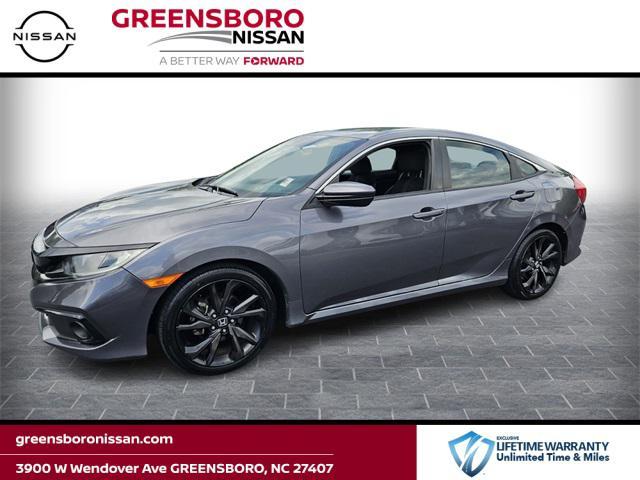 used 2019 Honda Civic car, priced at $15,894