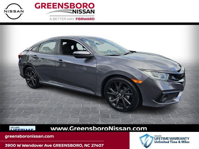 used 2019 Honda Civic car, priced at $16,045