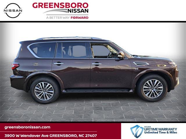 used 2022 Nissan Armada car, priced at $35,265