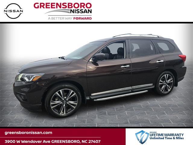 used 2019 Nissan Pathfinder car, priced at $21,860