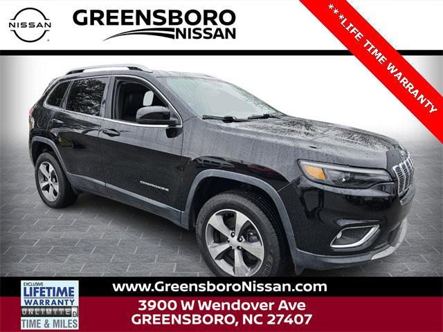 used 2019 Jeep Cherokee car, priced at $17,596