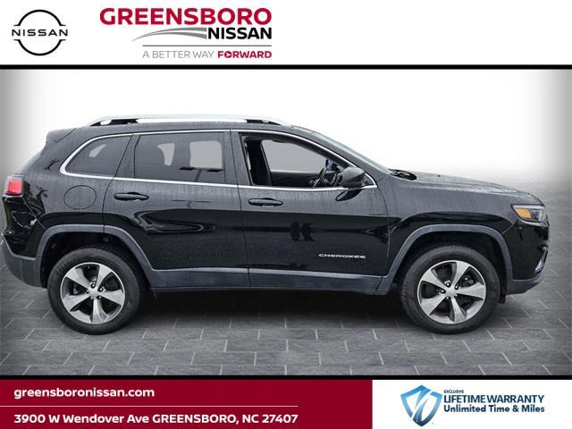 used 2019 Jeep Cherokee car, priced at $17,596