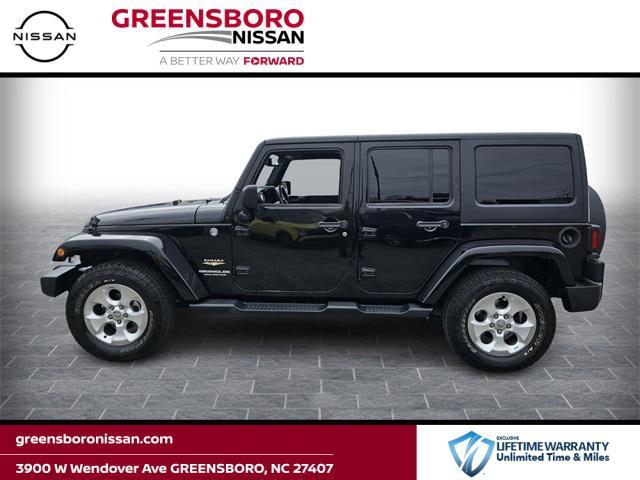 used 2014 Jeep Wrangler Unlimited car, priced at $18,647