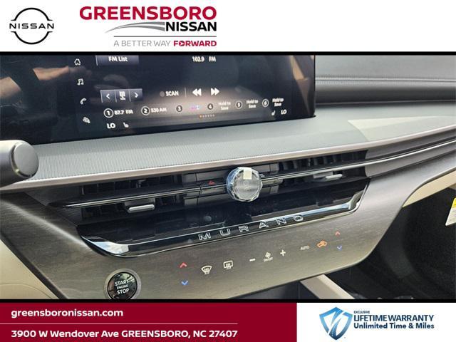new 2025 Nissan Murano car, priced at $40,100