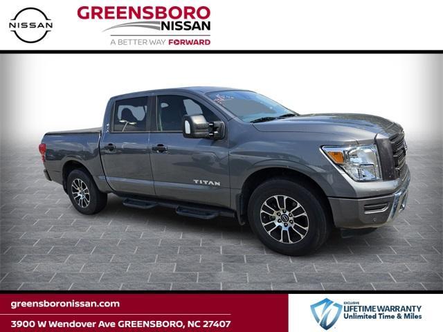 used 2023 Nissan Titan car, priced at $41,414