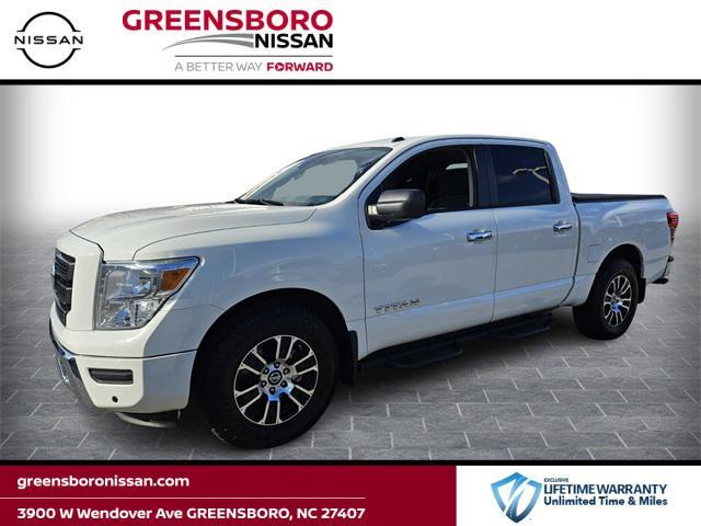 used 2021 Nissan Titan car, priced at $26,213