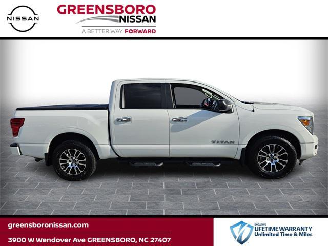 used 2021 Nissan Titan car, priced at $26,213