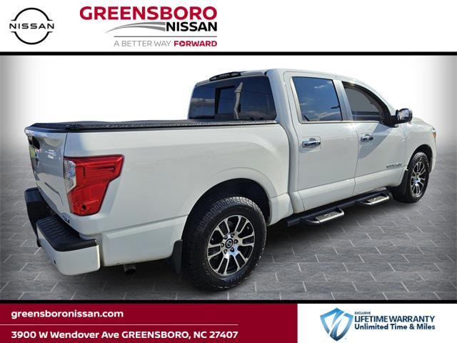 used 2021 Nissan Titan car, priced at $26,213