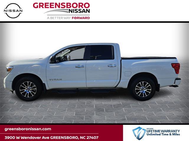 used 2021 Nissan Titan car, priced at $26,213