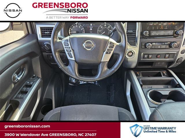 used 2021 Nissan Titan car, priced at $26,213