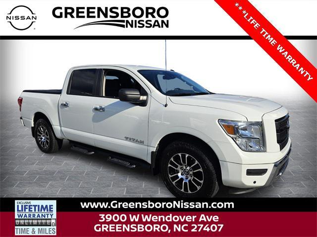 used 2021 Nissan Titan car, priced at $26,213