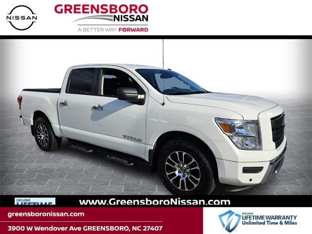 used 2021 Nissan Titan car, priced at $26,593