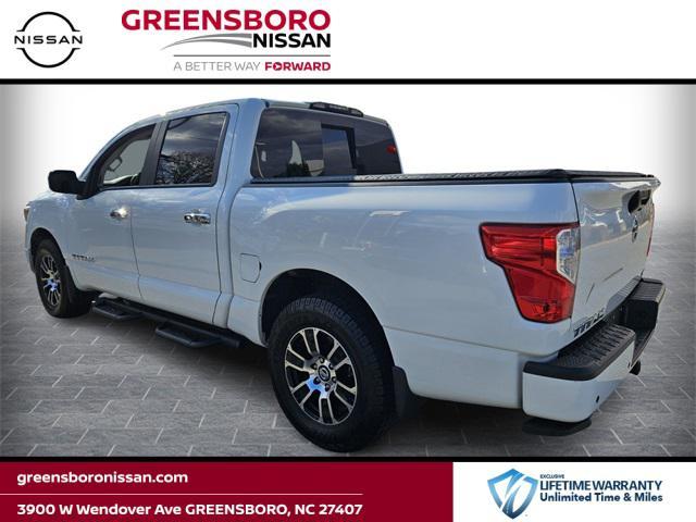 used 2021 Nissan Titan car, priced at $26,213