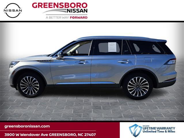 used 2022 Lincoln Aviator car, priced at $39,980