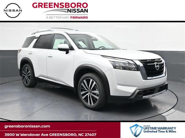 new 2025 Nissan Pathfinder car, priced at $43,856